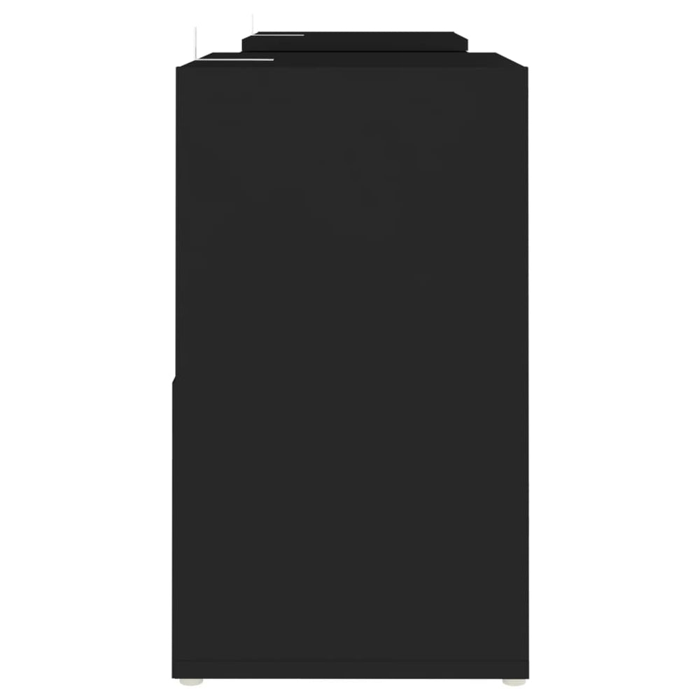 Tv-meubel 104x30x52 cm spaanplaat zwart MeubelReus
