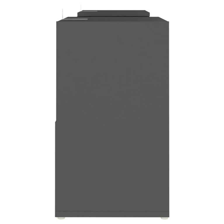 Tv-meubel meubel 104x30x52 cm spaanplaat grijs MeubelReus
