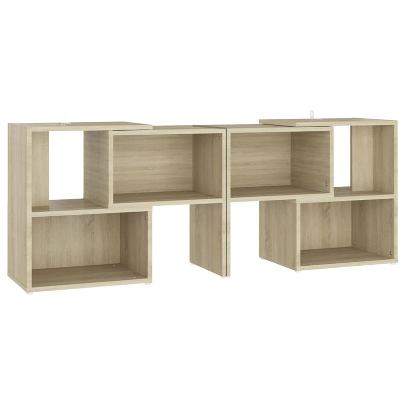 Tv-meubel 104x30x52 cm spaanplaat sonoma eikenkleurig MeubelReus
