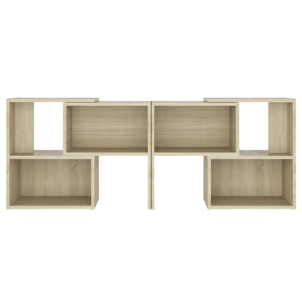 Tv-meubel 104x30x52 cm spaanplaat sonoma eikenkleurig MeubelReus