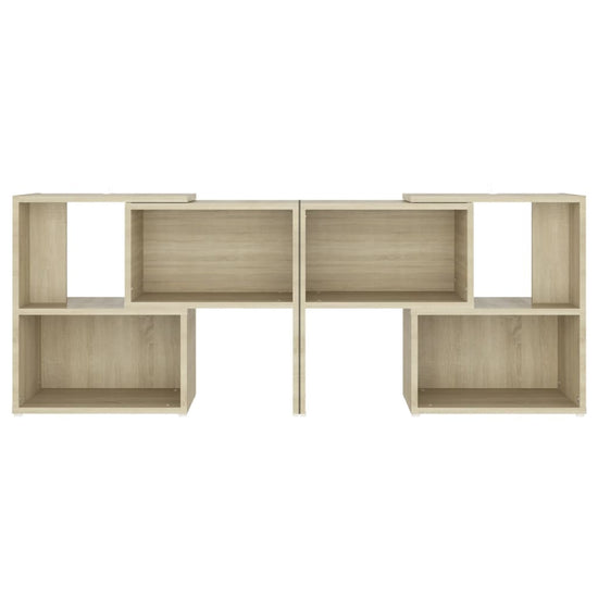 Tv-meubel 104x30x52 cm spaanplaat sonoma eikenkleurig MeubelReus