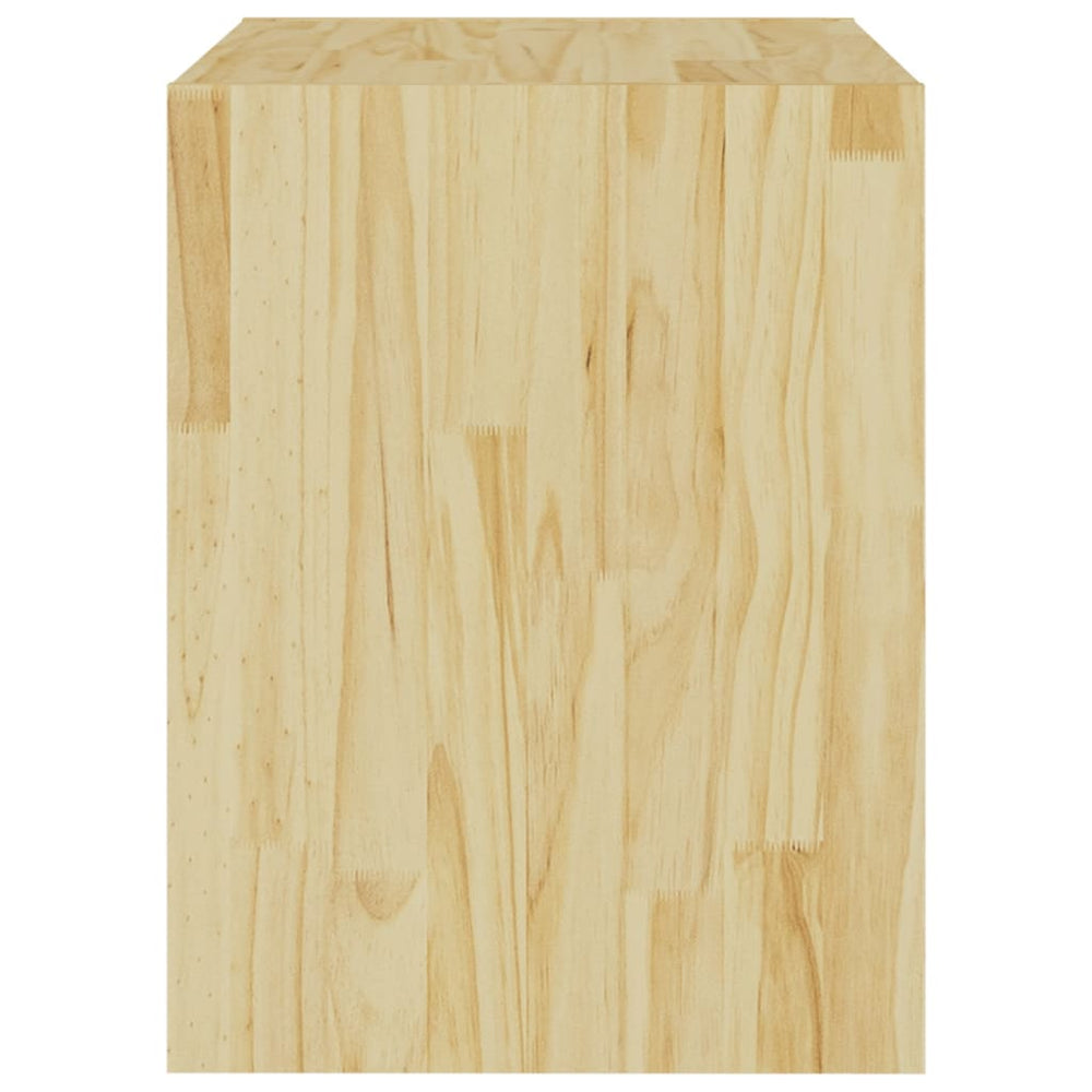 Nachtkastje 40x30,5x40 cm massief grenenhout MeubelReus
