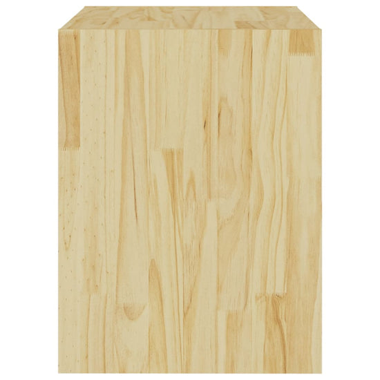 Nachtkastje 40x30,5x40 cm massief grenenhout MeubelReus