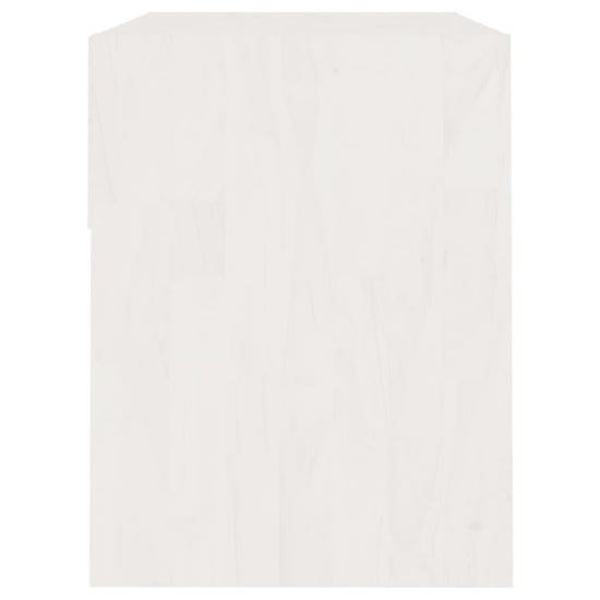 Nachtkastjes 2 st 40x31x40 cm massief grenenhout wit MeubelReus