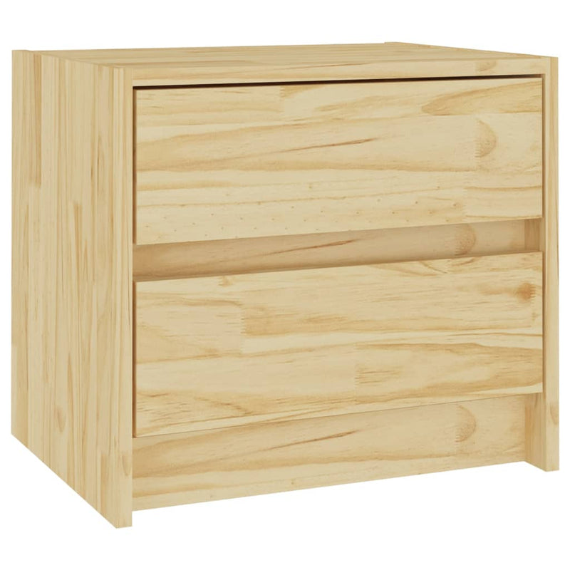 Nachtkastje 40x30,5x35,5 cm massief grenenhout MeubelReus