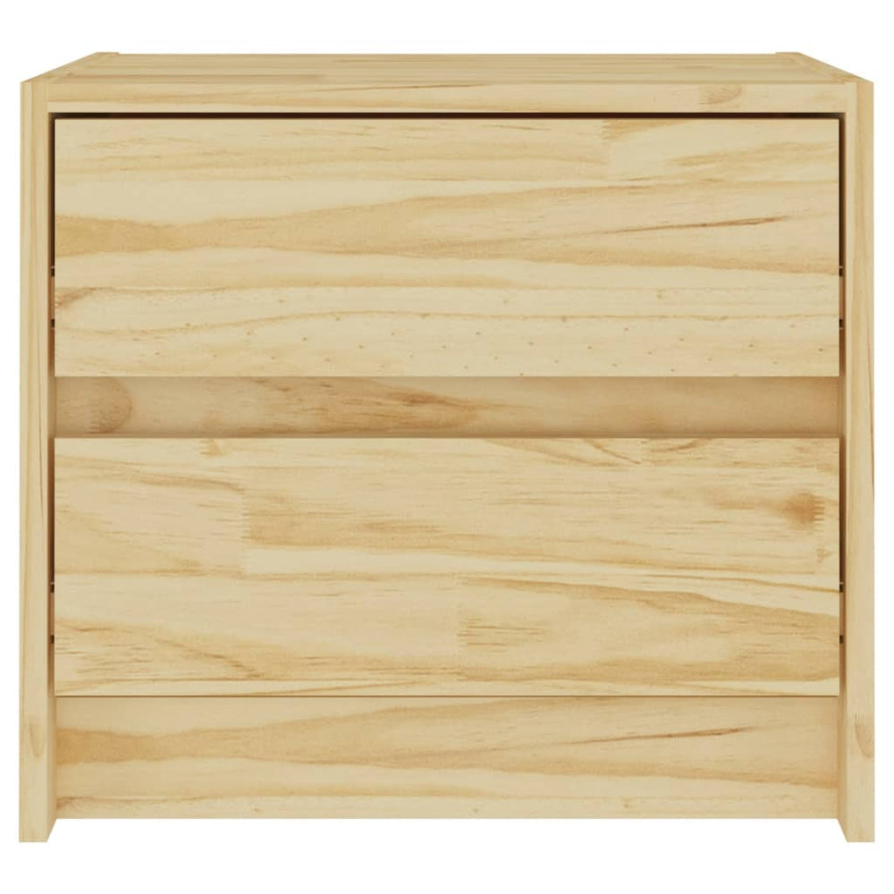 Nachtkastje 40x30,5x35,5 cm massief grenenhout MeubelReus