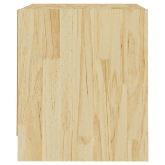 Nachtkastje 40x30,5x35,5 cm massief grenenhout MeubelReus