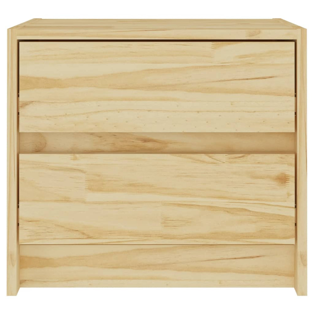 Nachtkastjes 2 st 40x30,5x35,5 cm massief grenenhout MeubelReus