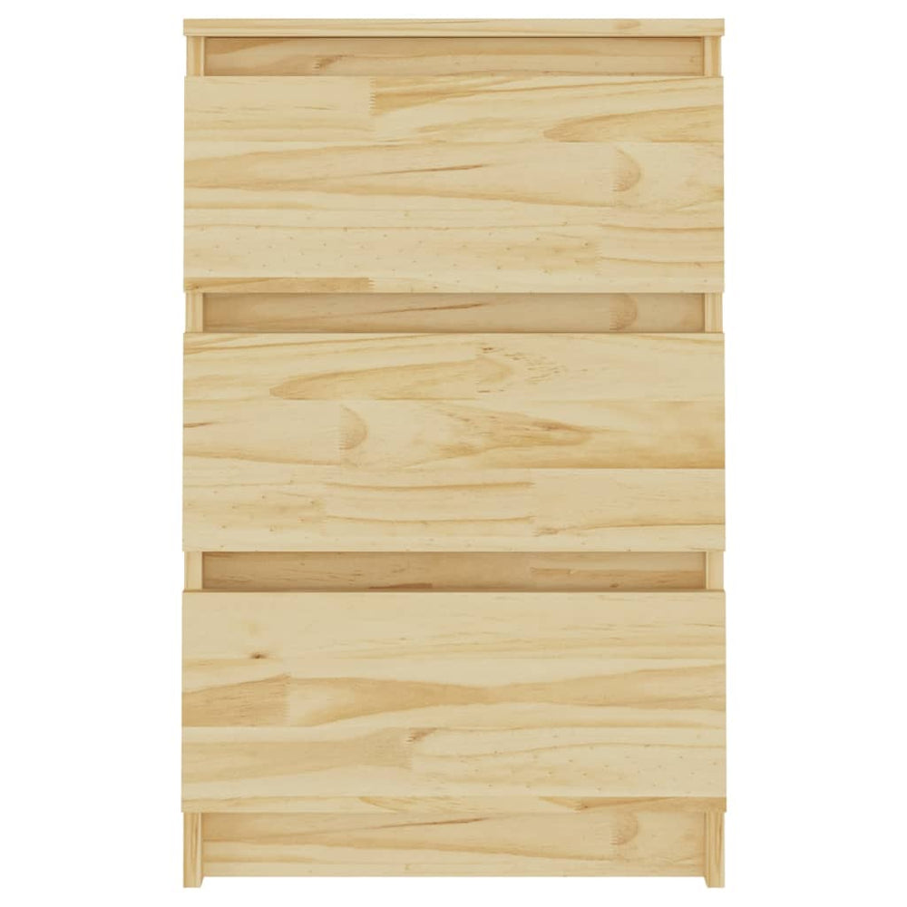 Nachtkastje 40x29,5x64 cm massief grenenhout MeubelReus