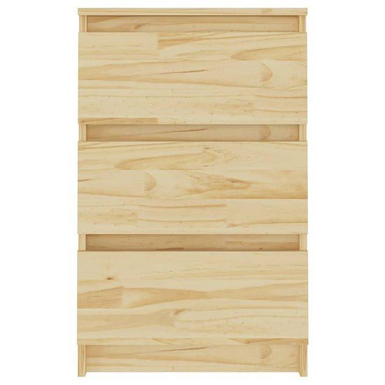 Nachtkastje 40x29,5x64 cm massief grenenhout MeubelReus