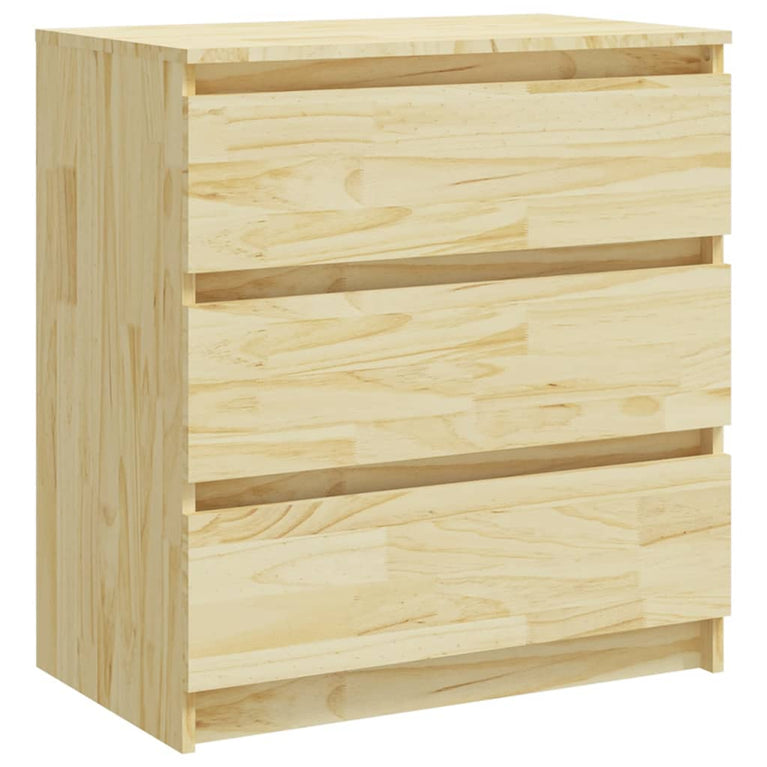 Nachtkastje 60x36x64 cm massief grenenhout MeubelReus