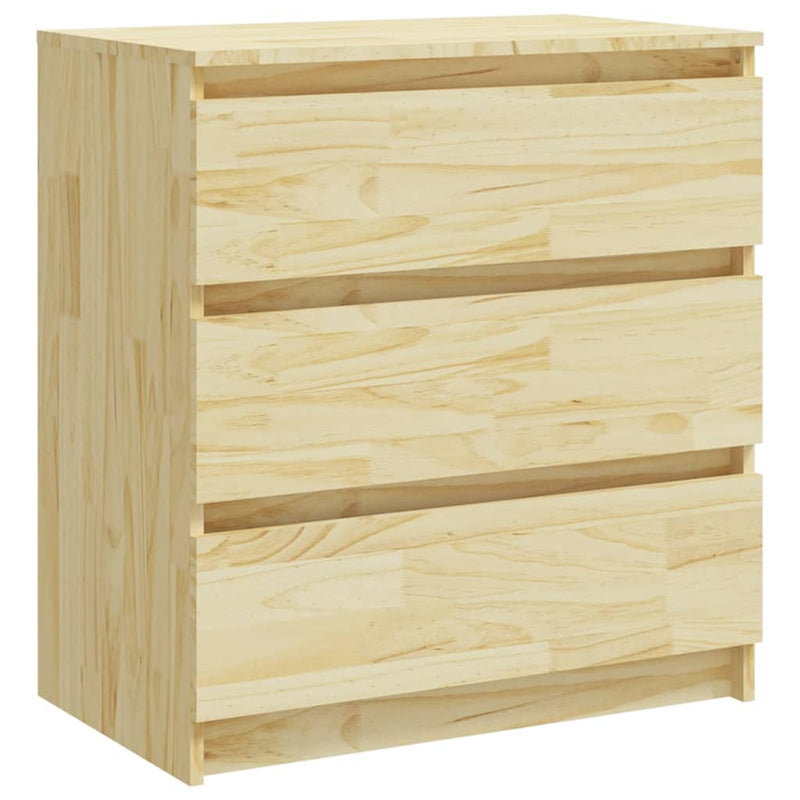 Nachtkastje 60x36x64 cm massief grenenhout MeubelReus