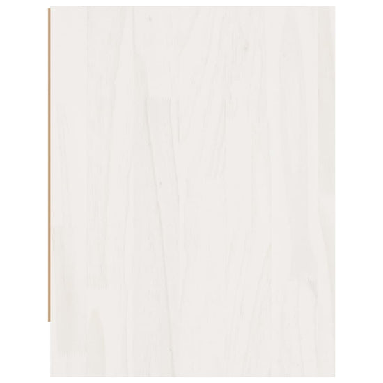 Nachtkastjes 2 st 40x30,5x40 cm massief grenenhout wit MeubelReus