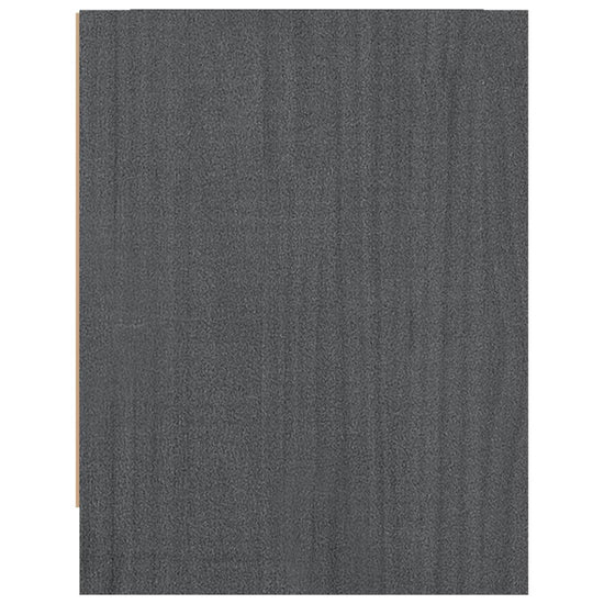 Nachtkastjes 2st 40x30,5x40 cm massief grenenhout grijs MeubelReus
