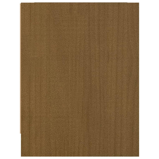 Nachtkastje 40x30,5x40 cm massief grenenhout honingbruin MeubelReus