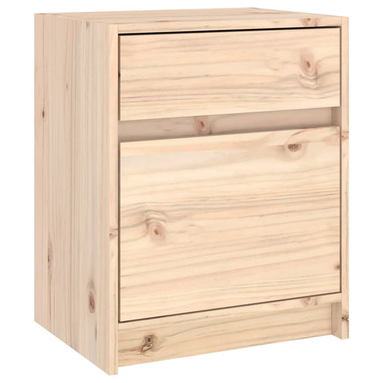 Nachtkastjes 2 st 50x34x50 cm massief grenenhout MeubelReus