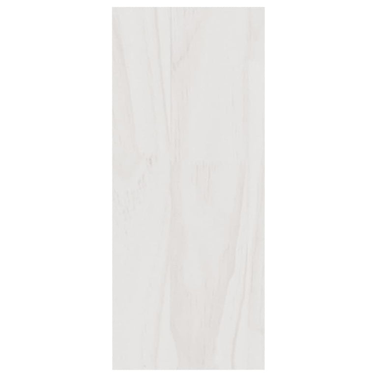 Boekenkast 40x30x71,5 cm massief grenenhout wit MeubelReus