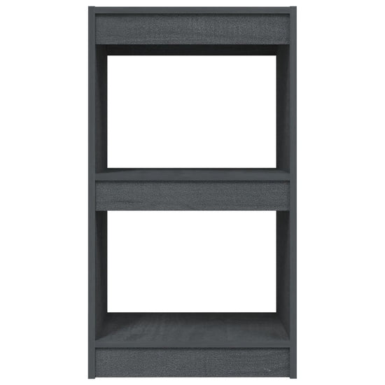 Boekenkast 40x30x71,5 cm massief grenenhout grijs MeubelReus
