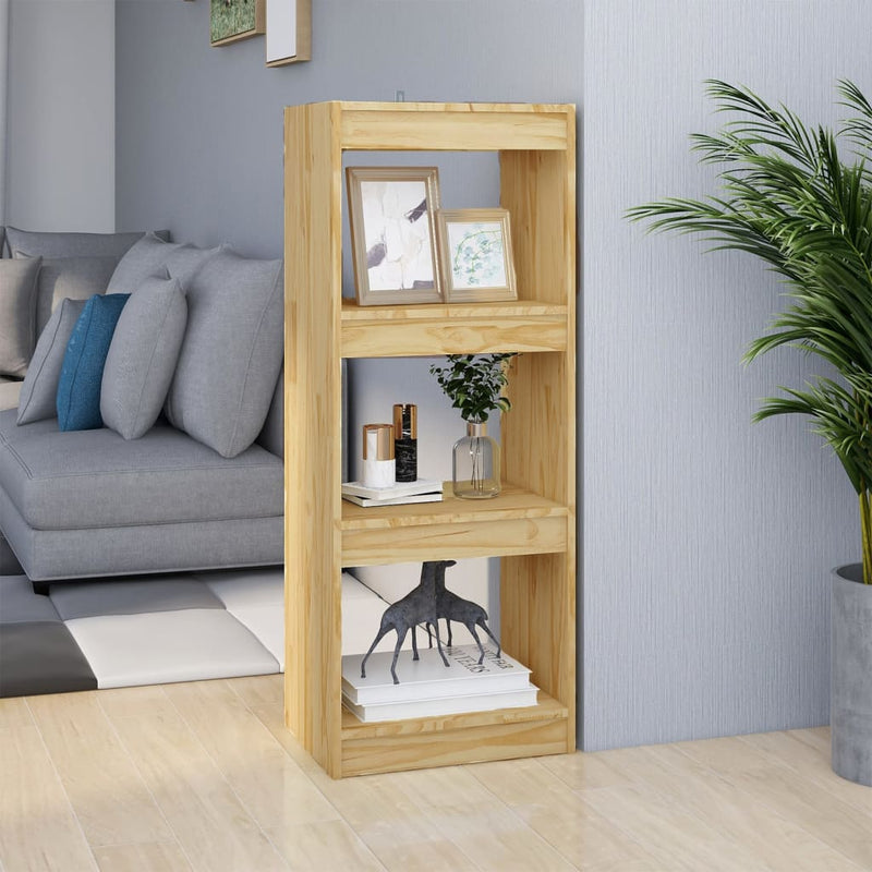 Boekenkast / kamerscherm 40x30x103,5 cm massief grenenhout MeubelReus
