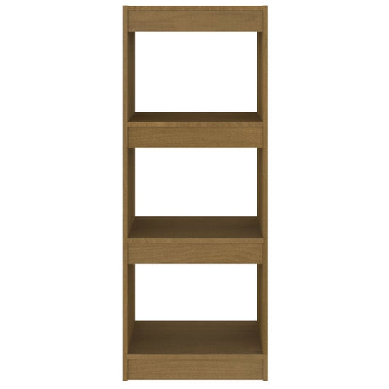 Boekenkast/kamerscherm 40x30x103,5 cm grenenhout honingbruin MeubelReus