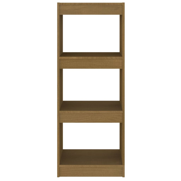 Boekenkast/kamerscherm 40x30x103,5 cm grenenhout honingbruin MeubelReus