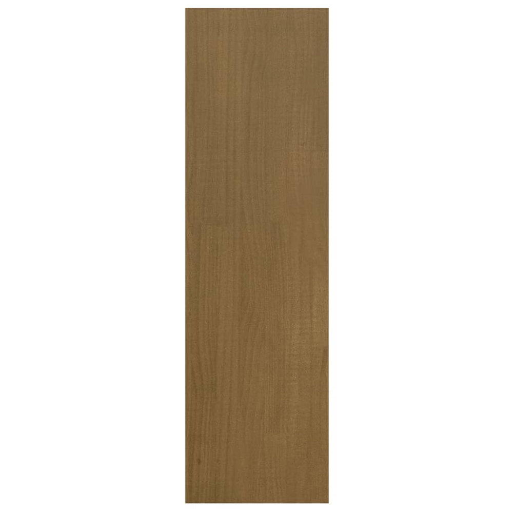 Boekenkast/kamerscherm 40x30x103,5 cm grenenhout honingbruin MeubelReus