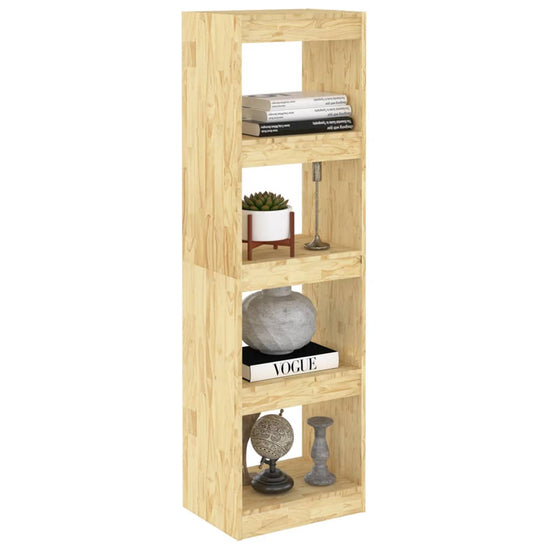 Boekenkast / kamerscherm 40x30x135,5 cm massief grenenhout MeubelReus