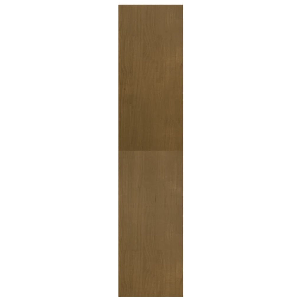 Boekenkast/kamerscherm 40x30x135,5 cm grenenhout honingbruin MeubelReus