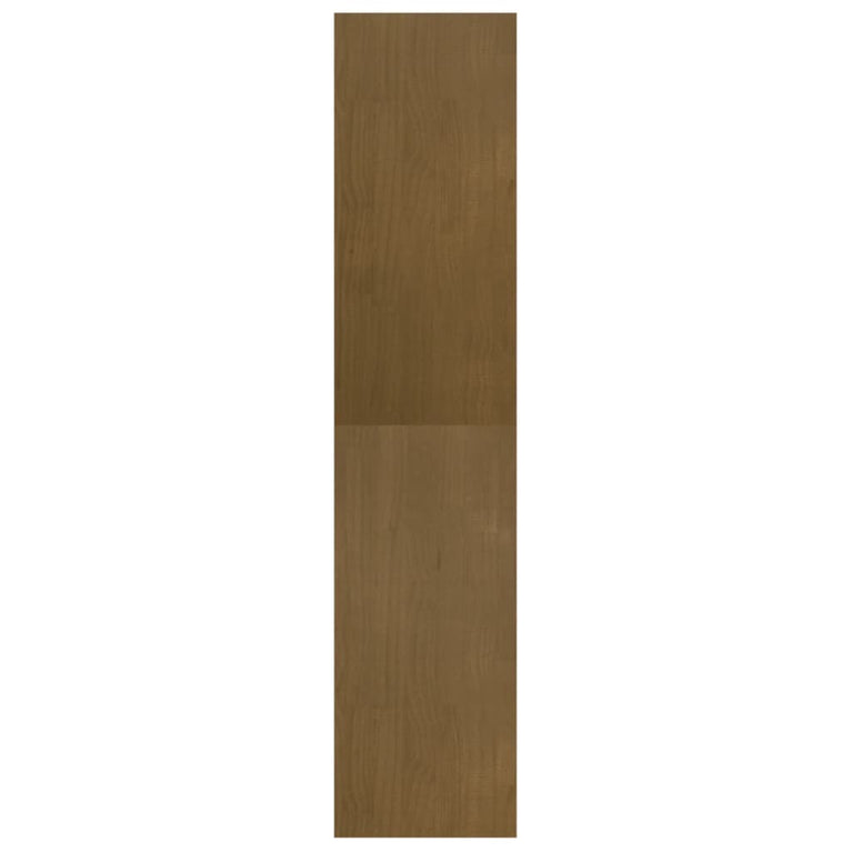 Boekenkast/kamerscherm 40x30x135,5 cm grenenhout honingbruin MeubelReus