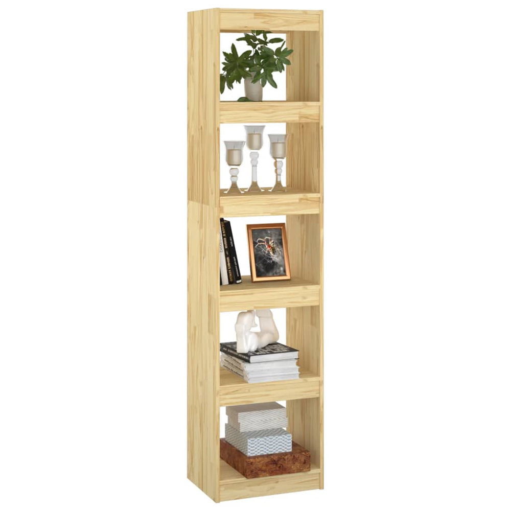 Boekenkast / kamerscherm 40x30x167,5 cm massief grenenhout MeubelReus
