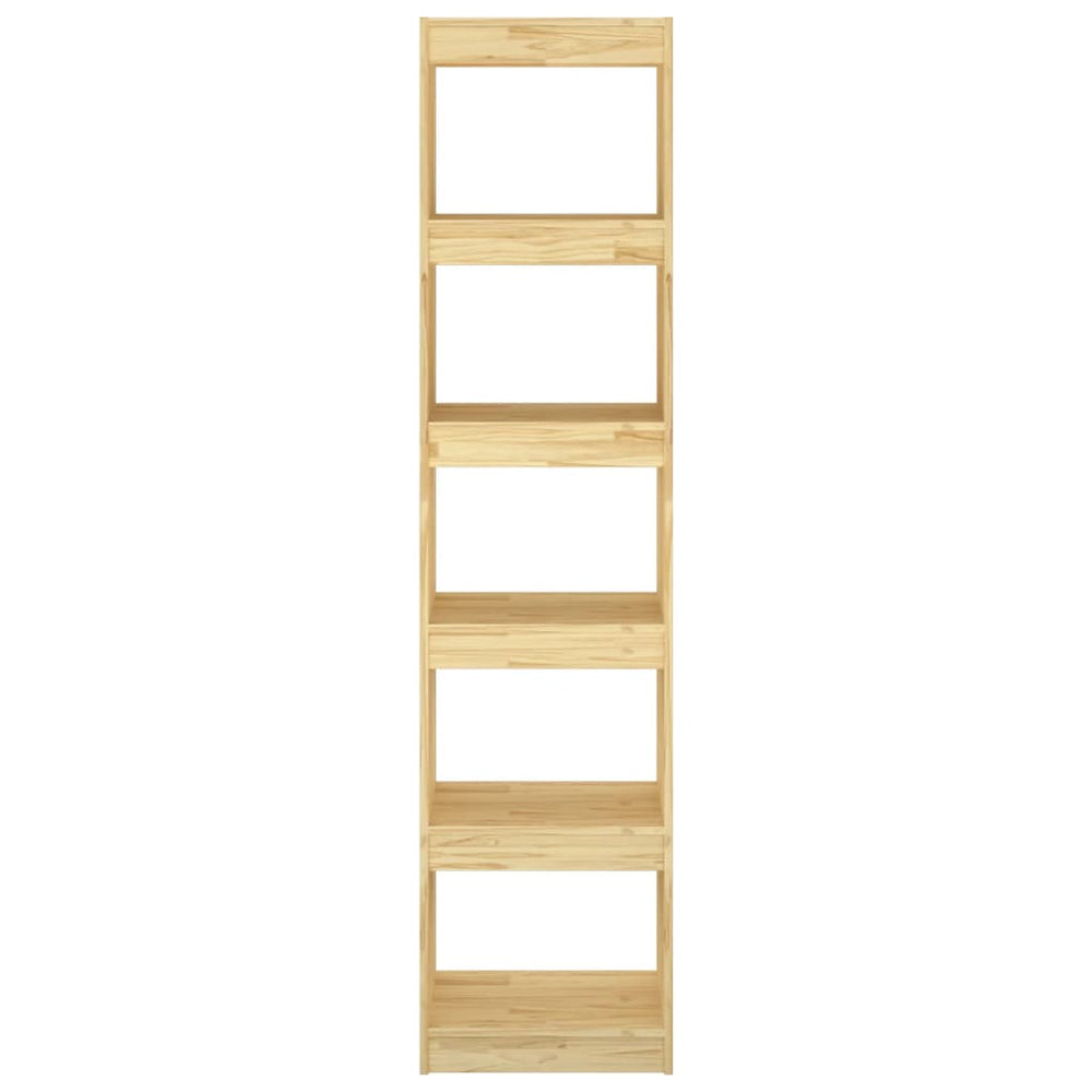 Boekenkast / kamerscherm 40x30x167,5 cm massief grenenhout MeubelReus