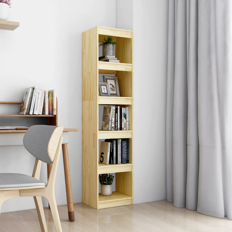 Boekenkast / kamerscherm 40x30x167,5 cm massief grenenhout MeubelReus
