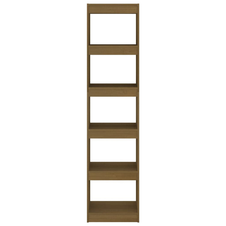Boekenkast/kamerscherm 40x30x167,5 cm grenenhout honingbruin MeubelReus