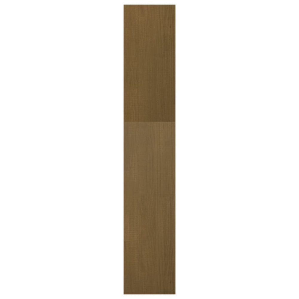 Boekenkast/kamerscherm 40x30x167,5 cm grenenhout honingbruin MeubelReus