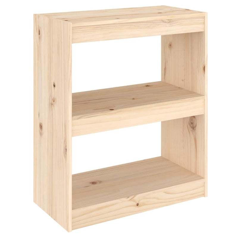 Boekenkast/kamerscherm 60x30x71,5 cm massief grenenhout MeubelReus