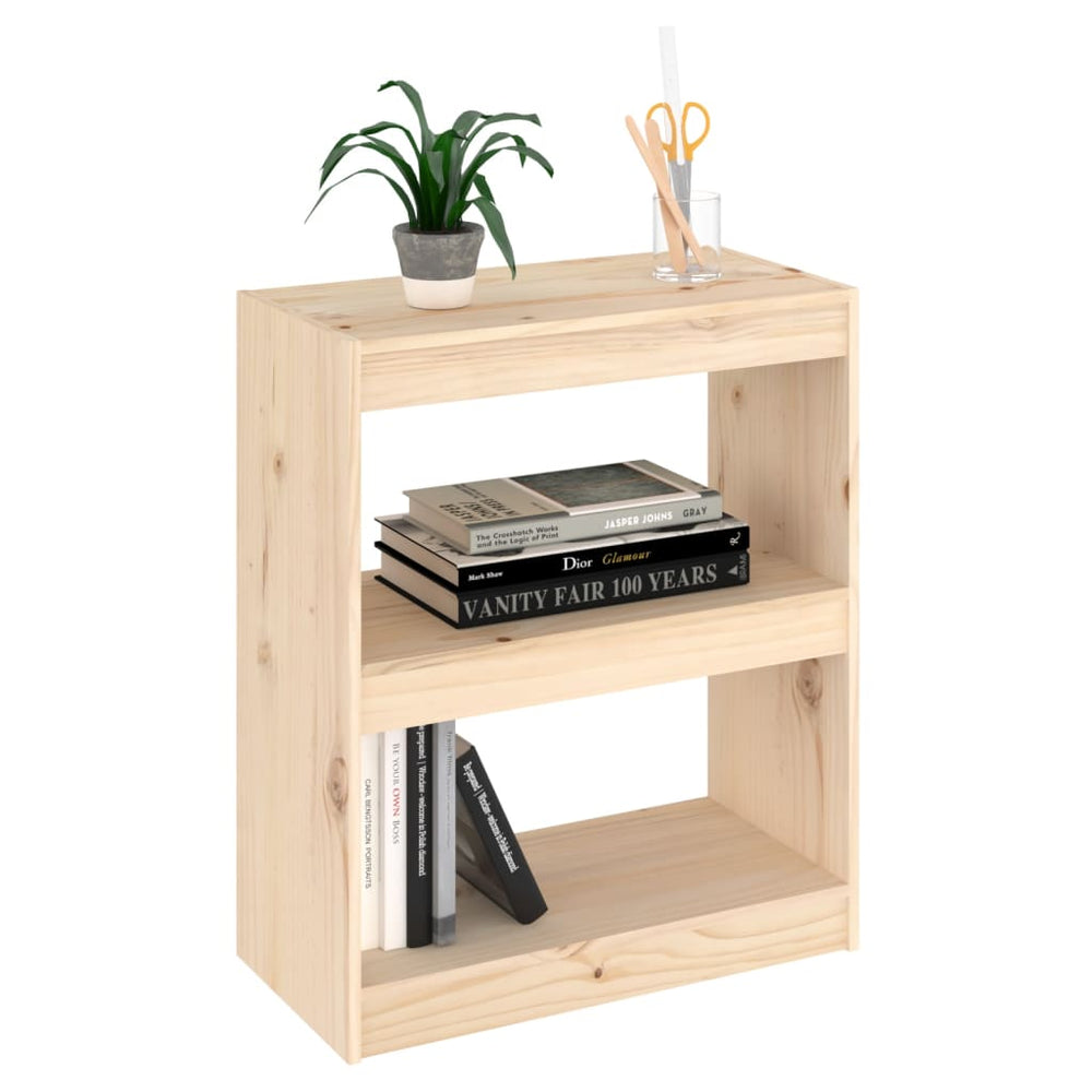 Boekenkast/kamerscherm 60x30x71,5 cm massief grenenhout MeubelReus