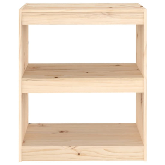 Boekenkast/kamerscherm 60x30x71,5 cm massief grenenhout MeubelReus