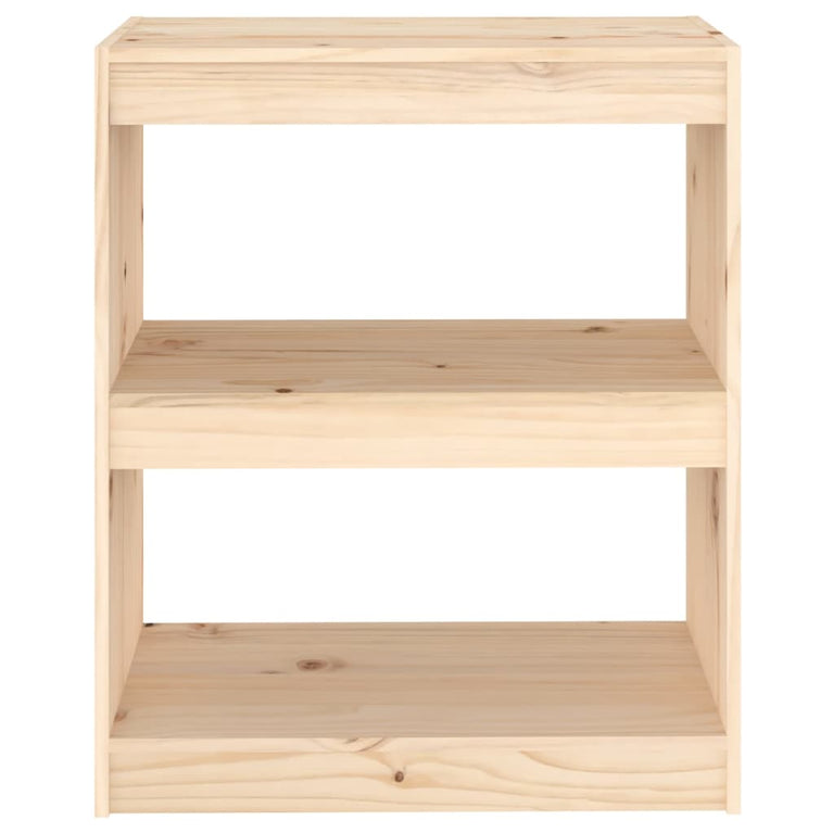 Boekenkast/kamerscherm 60x30x71,5 cm massief grenenhout MeubelReus