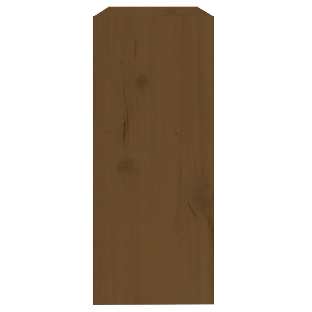 Boekenkast/kamerscherm 60x30x71,5 cm grenenhout honingbruin MeubelReus