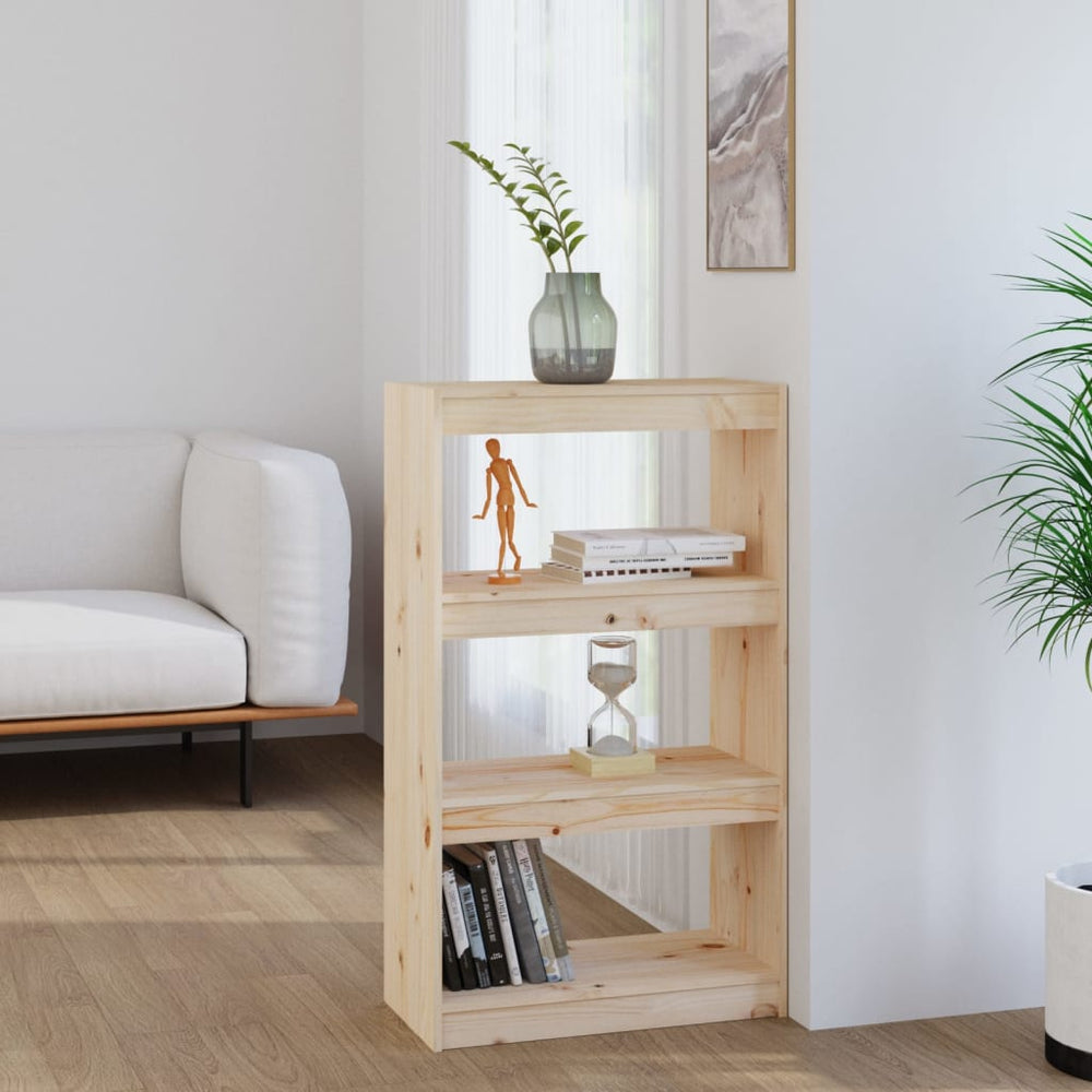 Boekenkast/kamerscherm 60x30x103,5 cm massief grenenhout MeubelReus
