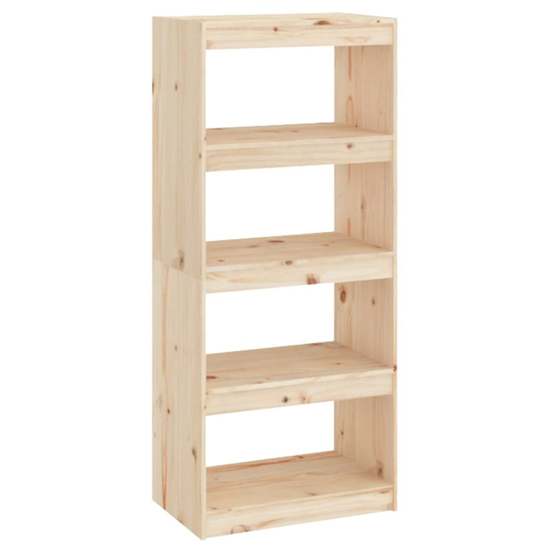 Boekenkast/kamerscherm 60x30x135,5 cm massief grenenhout MeubelReus