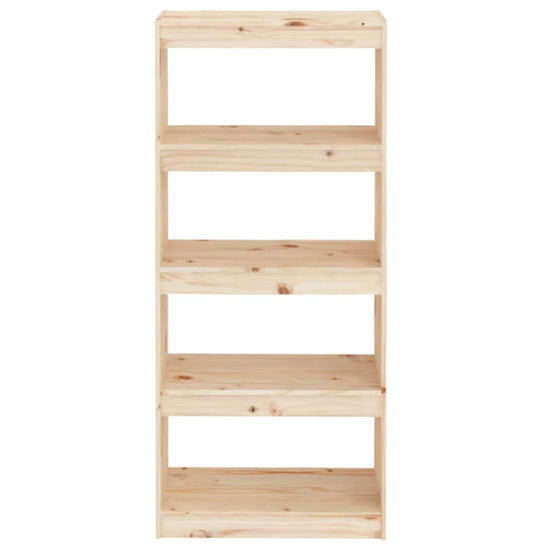 Boekenkast/kamerscherm 60x30x135,5 cm massief grenenhout MeubelReus