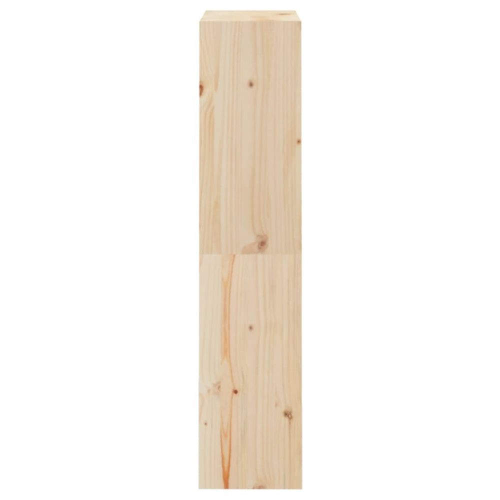 Boekenkast/kamerscherm 60x30x135,5 cm massief grenenhout MeubelReus