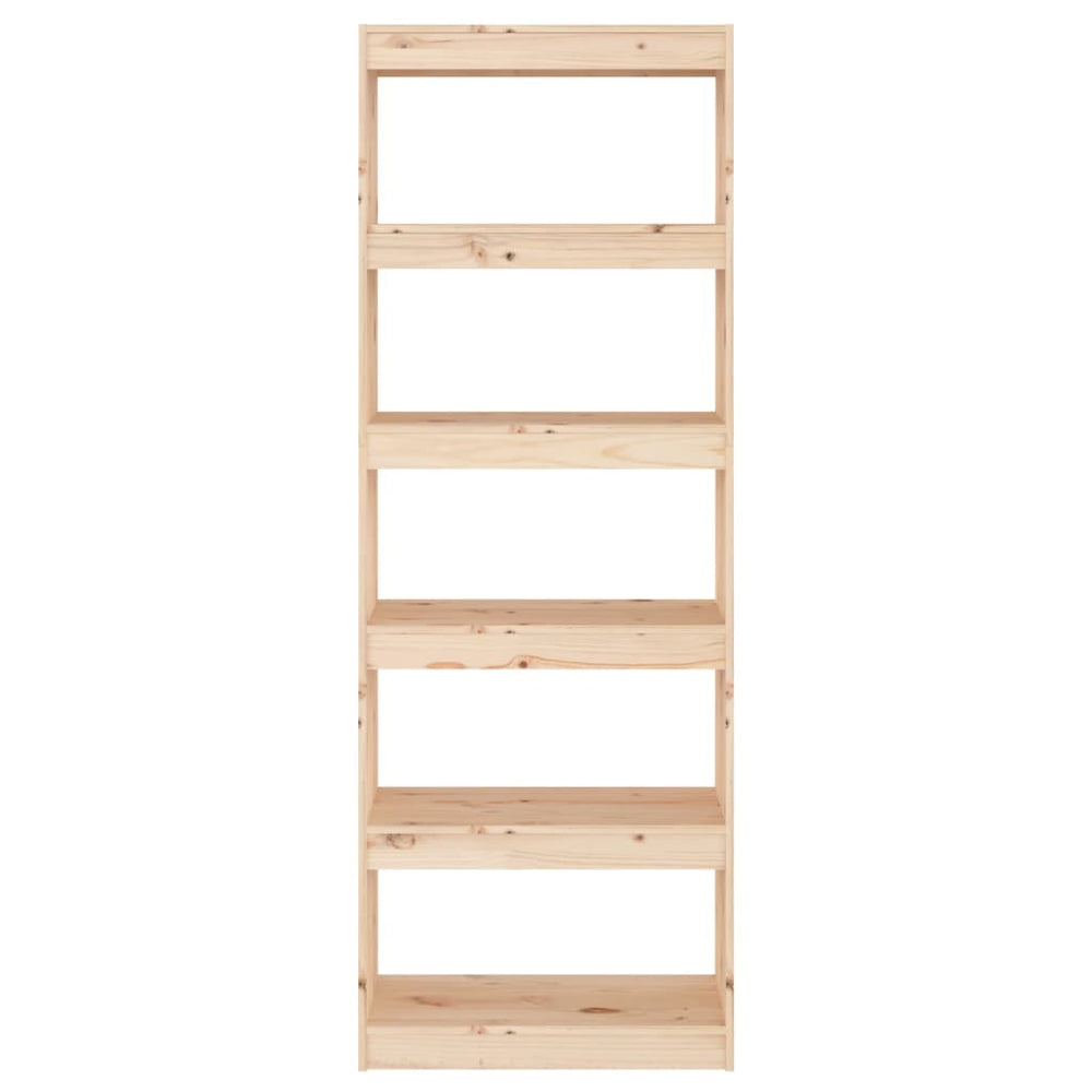 Boekenkast/kamerscherm 60x30x167,5 cm massief grenenhout MeubelReus