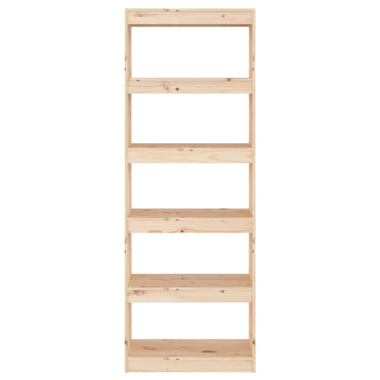 Boekenkast/kamerscherm 60x30x167,5 cm massief grenenhout MeubelReus
