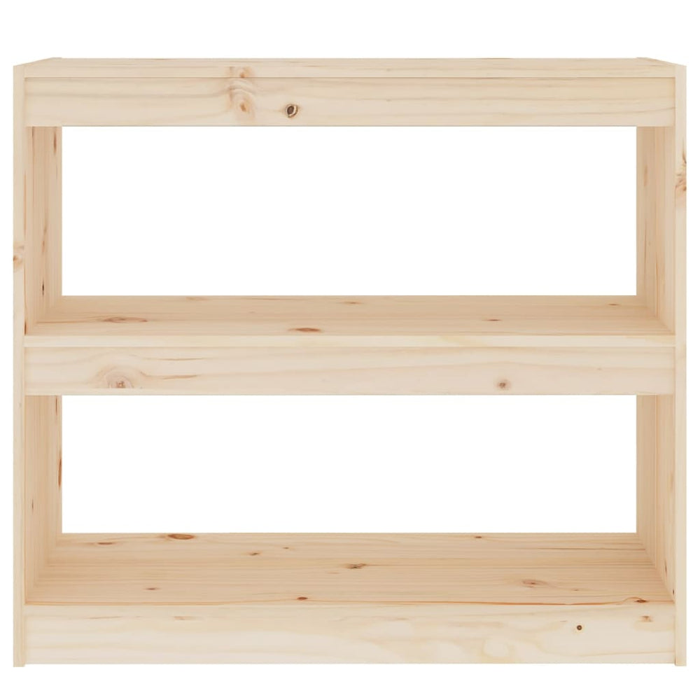Boekenkast/kamerscherm 80x30x71,5 cm massief grenenhout MeubelReus