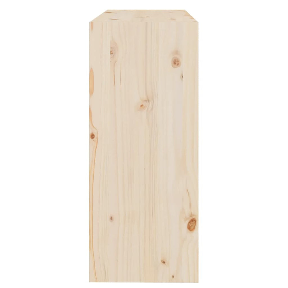 Boekenkast/kamerscherm 80x30x71,5 cm massief grenenhout MeubelReus