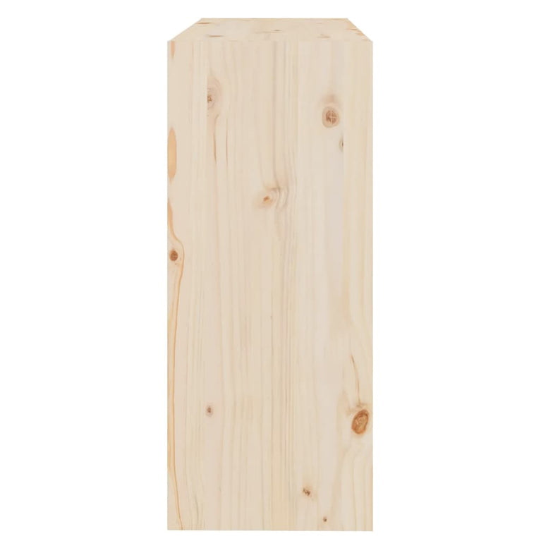 Boekenkast/kamerscherm 80x30x71,5 cm massief grenenhout MeubelReus