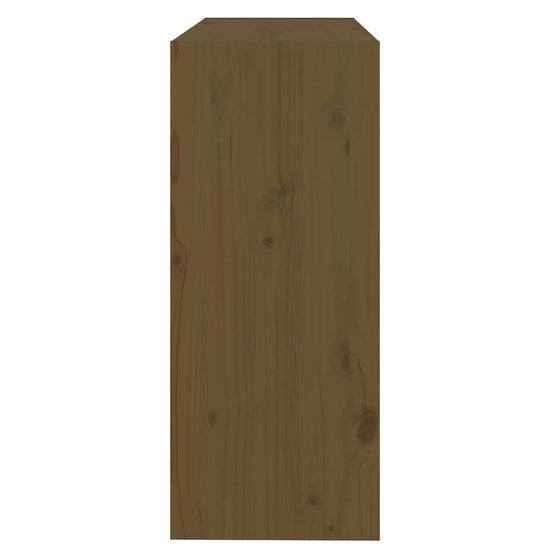 Boekenkast/kamerscherm 80x30x71,5 cm grenenhout honingbruin MeubelReus