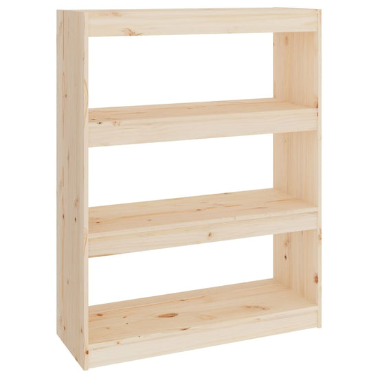 Boekenkast/kamerscherm 80x30x103,5 cm massief grenenhout MeubelReus